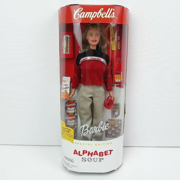 Unbranded Other - Campbell's Barbie Alphabet Soup Special Edition